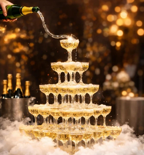 Champagne Tower